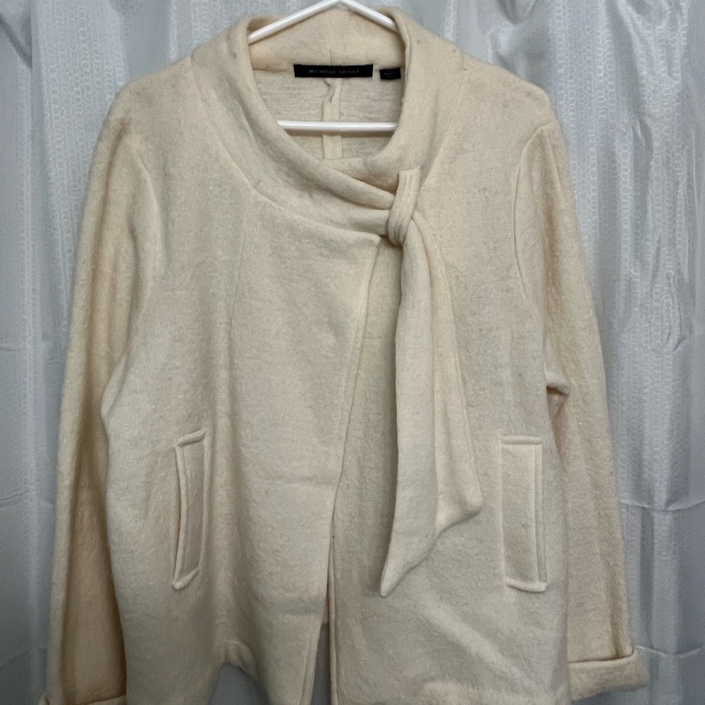 Michelle Nicole Wool Cardigan Sweater